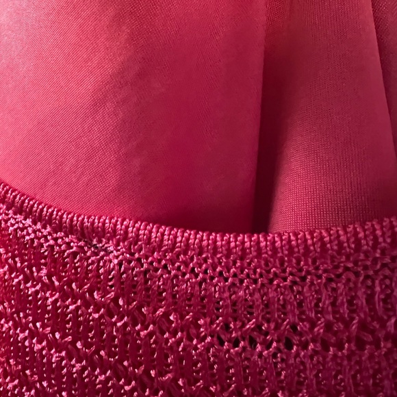 Boston Proper Sequin V-Neck Sweater Tank Fuchsia Purple Top - Picture 10 of 10